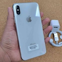iPhone X, Factory Unlocked,  Excellent Condition.  Like New 