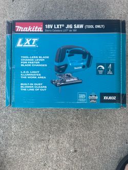Makita jigsaw 18v xvj03z (brand new)