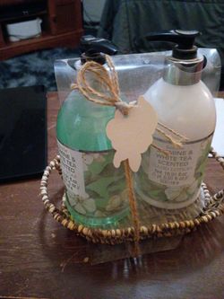 Lotion and hand soap
