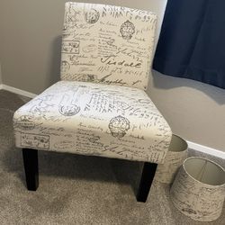 Chair and Lampshades