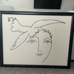 Large Framed Picasso Print