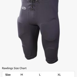 Rawlings Fppi Lightweight Football Pants adult  size L