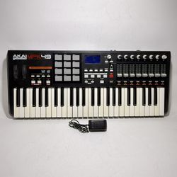 Akai Professional MPK49 - 49-Key USB MIDI Keyboard Controller With MPC Pads