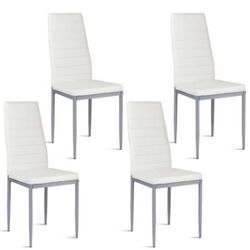 4 White Chair