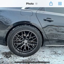 Beautiful 20” Forged Audi Rims / Snow Tires  + Jag X-type 17” Performance Perelli’s