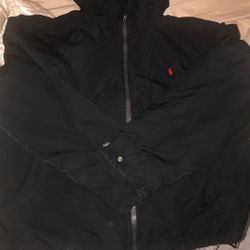 Black polo jacket extra Large