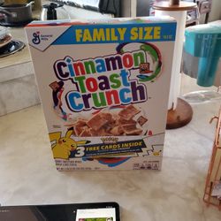 Cinnamon Toast Crunch Pokemon Cereal 