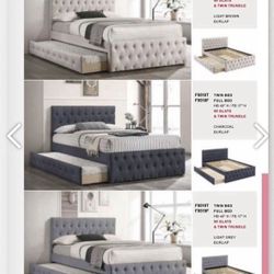 Full/ Twin Bed With Mattress