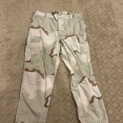 Desert Camo pants Multi size  L/XL military pants, desert 