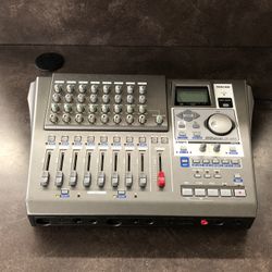 TASCAM DP-01FX Digital Portastudio 8-Track Recorder – Fully Working