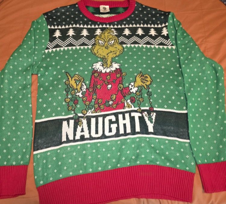 Grinch Ugly Sweater 