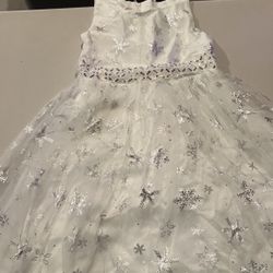 White Wedding Dress For Girls Size 140