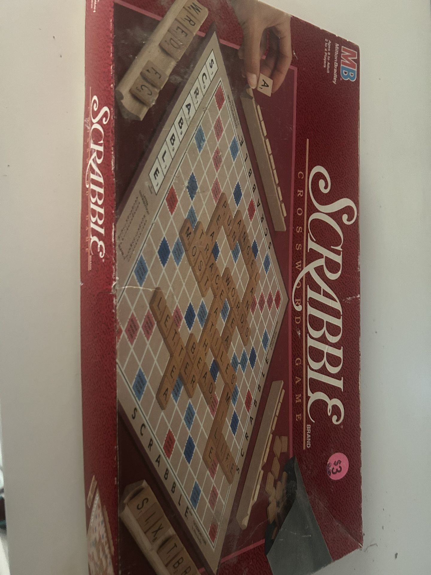 Vintage Scrabble Board Game.