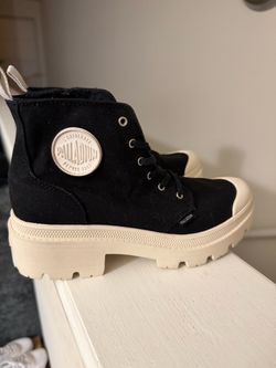 Palladium High-Top Canvas Boots