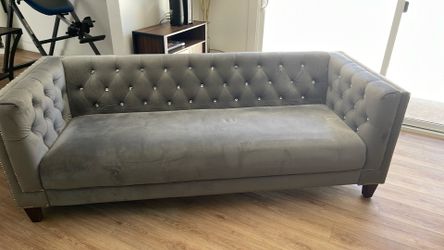 Gray sofa