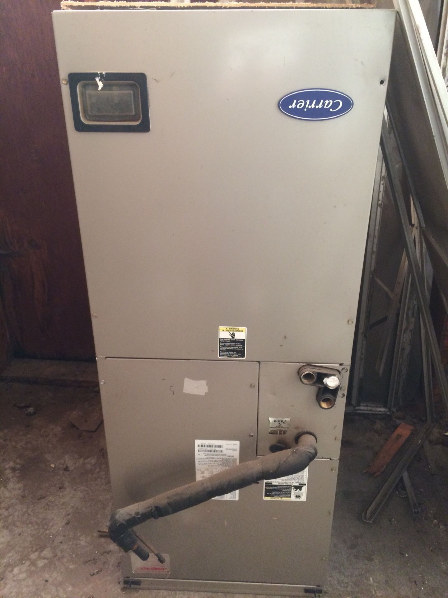 Carrier elite electric heat pump furnace