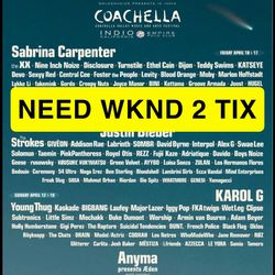 NEED Coachella weekend 2