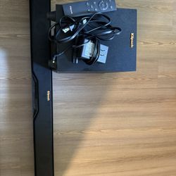 Klipsch Sound Bar And Wireless Subwoofer.  $100 Dollars