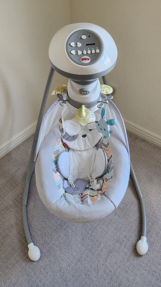 Fisher-price Sweet Snugapuppy Dreams Cradle N Swing