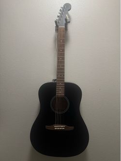 Fender Acoustic Guitar Black