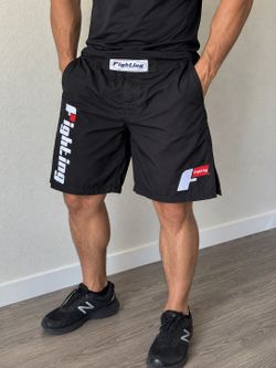 Black Fighting Sports MMA Boxing Fight Shorts XL