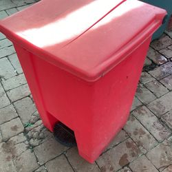 Red Biohazard Container 