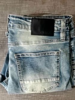 Rue 21 moto biker jeans 36"