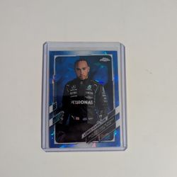2021 Topps Chrome Sapphire formula 1 F1 lewis Hamilton #1