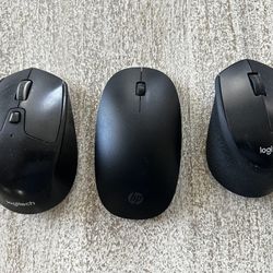 Wireless Computer Mouse (3 In Total)