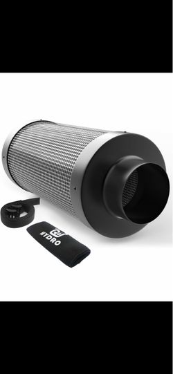 🔥👀🔥G HYDRO 6in Carbon Filter for 100% Air Filtration
