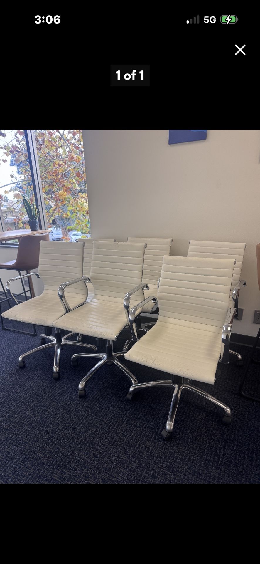 6 Office Chairs