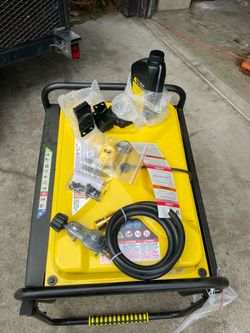 Dual Fuel Portable Generator with Accessories