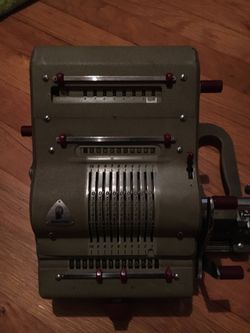 1950's BRUNSVIGA GERMAN ACCOUNTING MACHINE