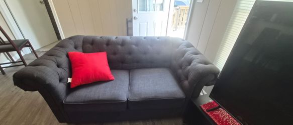 Gray sofa