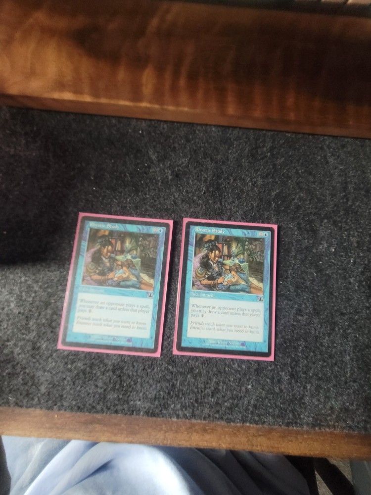 MTG Rhystic Study Pair. Prophecy (PCY)