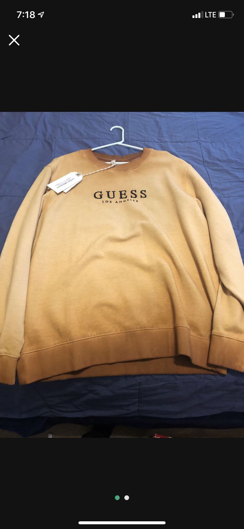 GUESS CREW NECK SWEATER