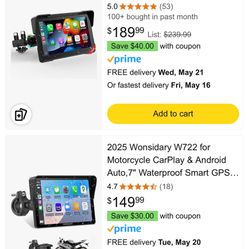 Motorcycle CarPlay / Dashcam