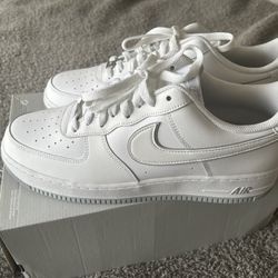 White grey bottom AF1 