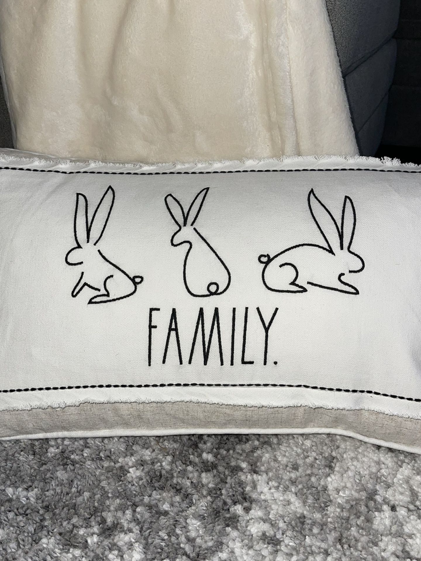 Rae Dunn Easter Decorative Pillow