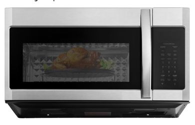 BLACK+DECKER Over-the-Range Microwave Oven with Air Fryer, 1.5 Cu.Ft, 900W 6-in-1 Cooking Modes, Convection & Bake, Sensor Reheat, 300 CFM Vent, Air F