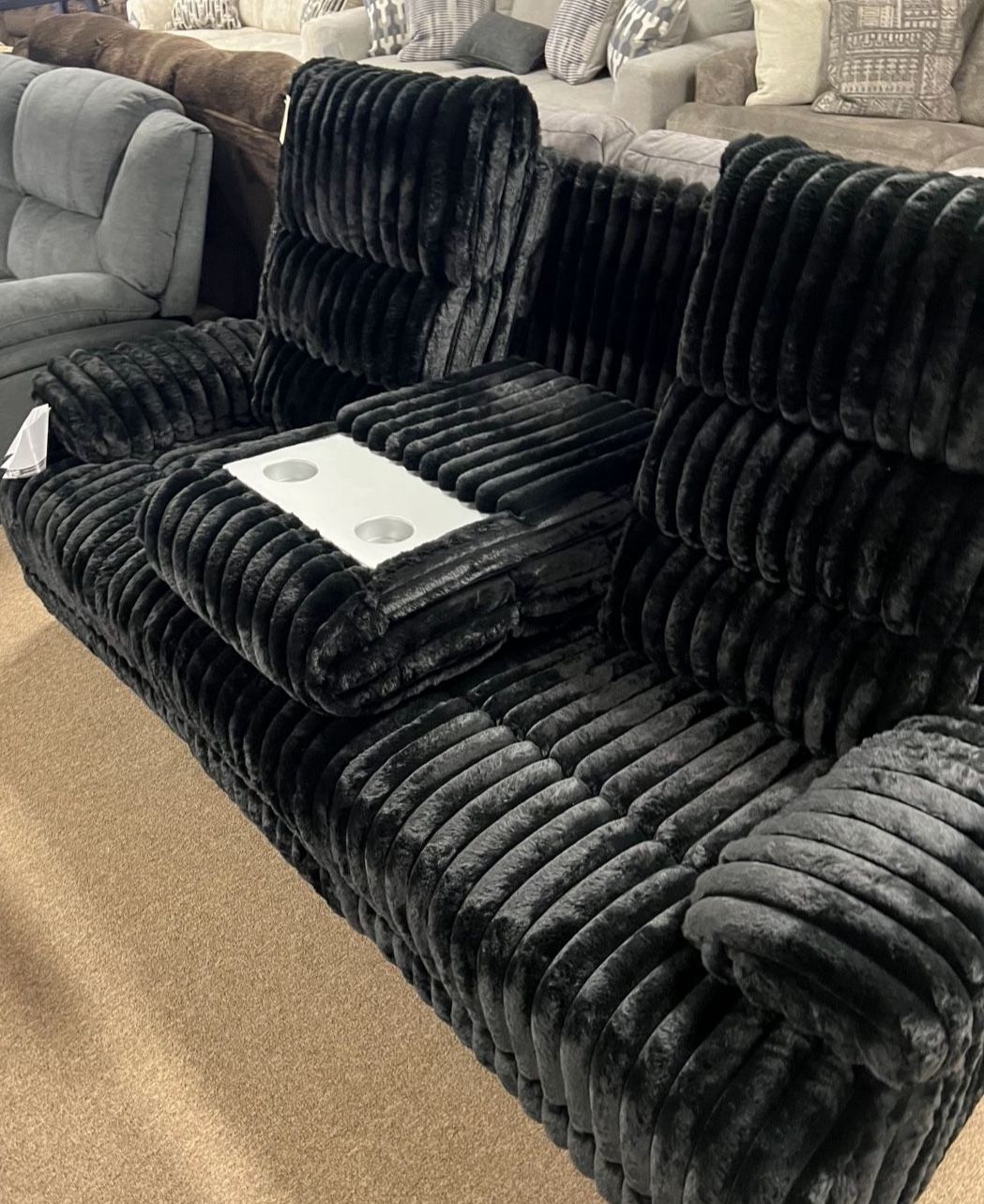 Power Reclining Cozy Couch 