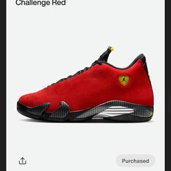Jordan “Ferrari” 14 (size 11)
