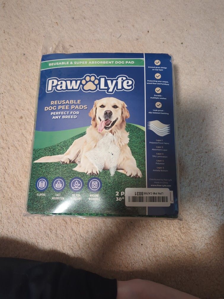 Paw Lyfe Reusable Pee Pads 30x36