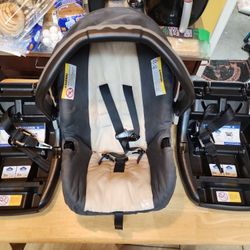 Babytrend ALLY 35 Infant Car Seat, 3 Bases
