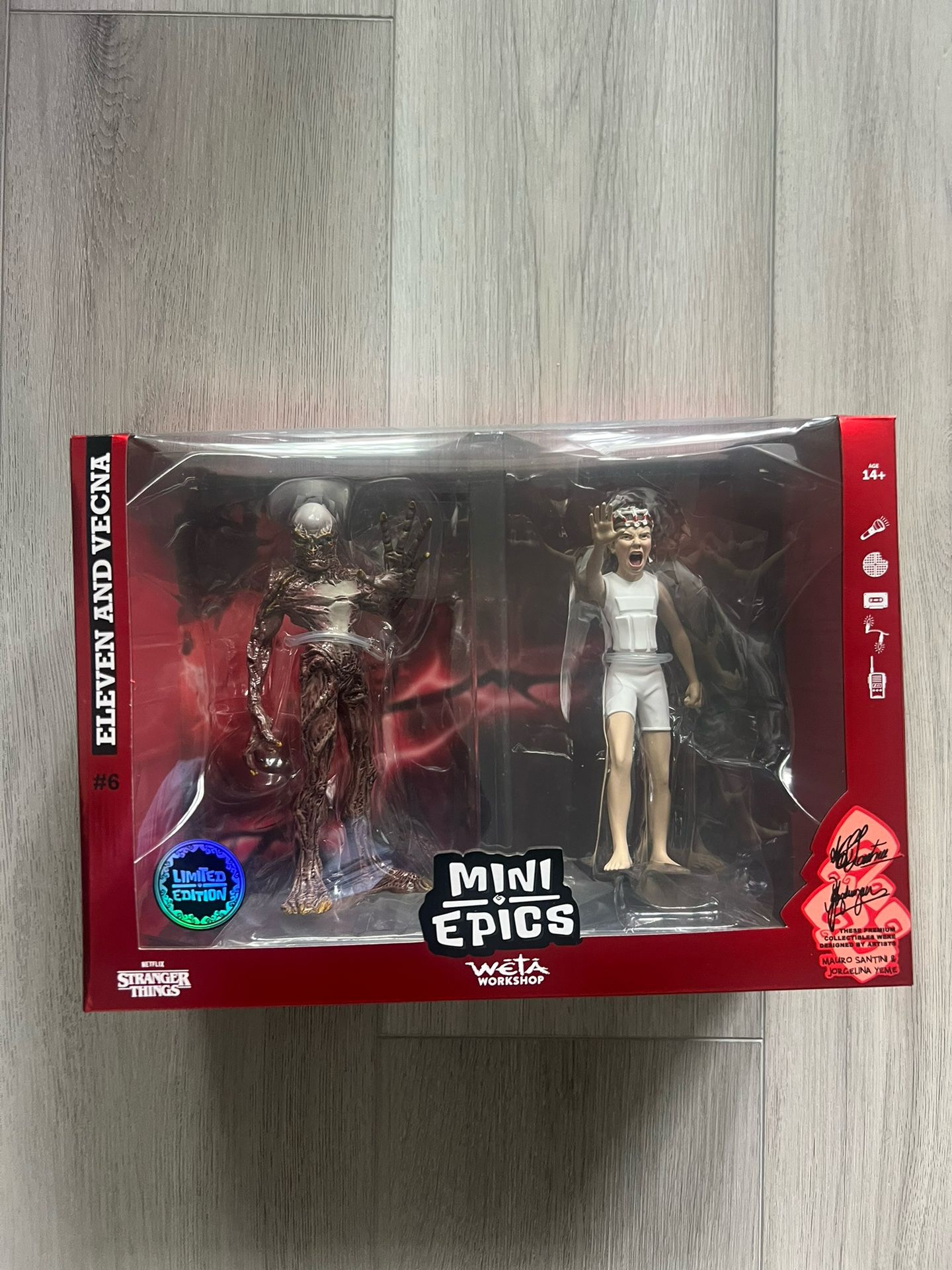 Stranger Things Limited Edition Eleven & Vecna Mini Epics Premium Collectibles 