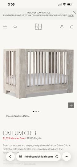 Crib and Mattress