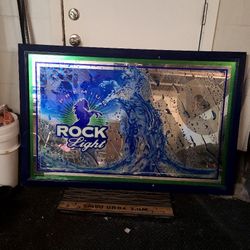 Rolling Rock Mirror