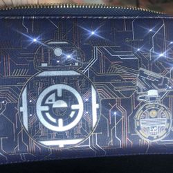 Disney Star Wars Galaxy’s Edge Droid Depot Smartphone Case Wallet W/Light Effect