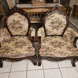 Victorian Style Accent Chairs