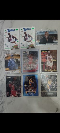 JORDAN AND KOBE CARDS